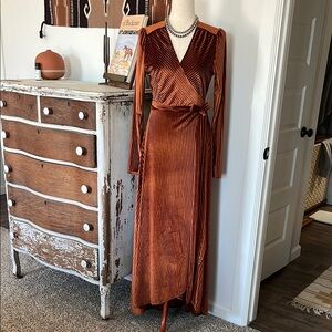 Baltic Born Rust Maxi Dress